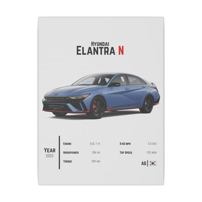 Hyundai Elantra N Canvas Tile