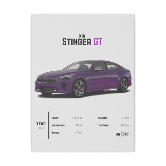 Kia Stinger GT Canvas Tile